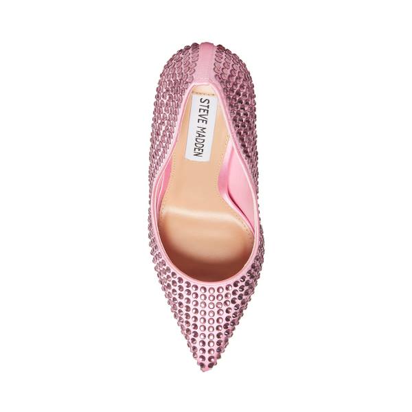 Steve Madden Vala-r Heel Högklackade Skor Dam Rosa | SM-057CG