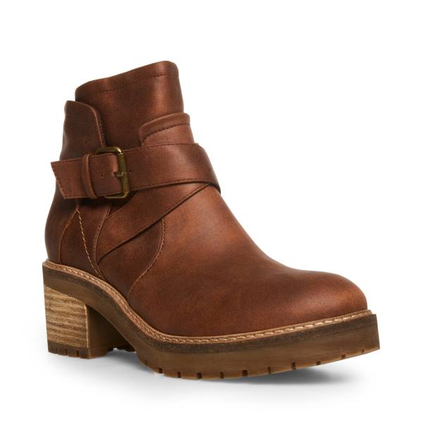 Steve Madden Vanessah Cognac Kängor Dam Bruna | SM-217BJ