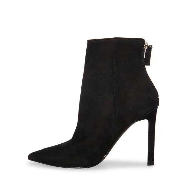 Steve Madden Vangle Nubuck Kängor Dam Svarta | SM-784LA