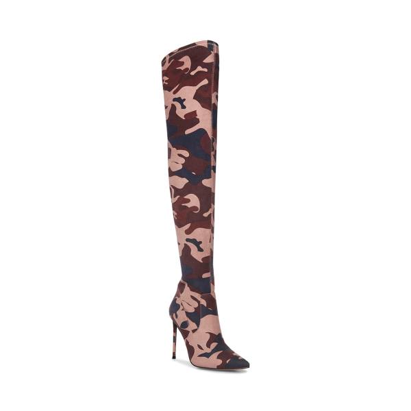 Steve Madden Vava Camo Stövlar Dam Bruna Camo | SM-019CP