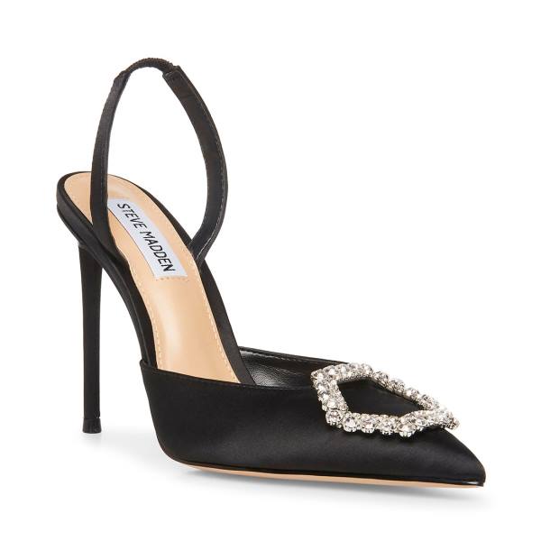 Steve Madden Vionnet Heel Högklackade Skor Dam Svarta | SM-107EC