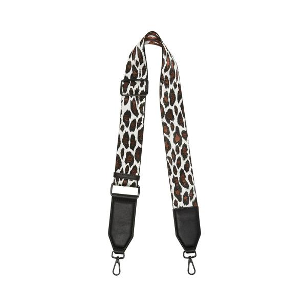 Steve Madden White Leopard Handbag Strap Dam Vita Olika Färger | SM-369CW