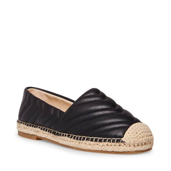 Steve Madden Winnow Platta Skor Dam Svarta | SM-142NX