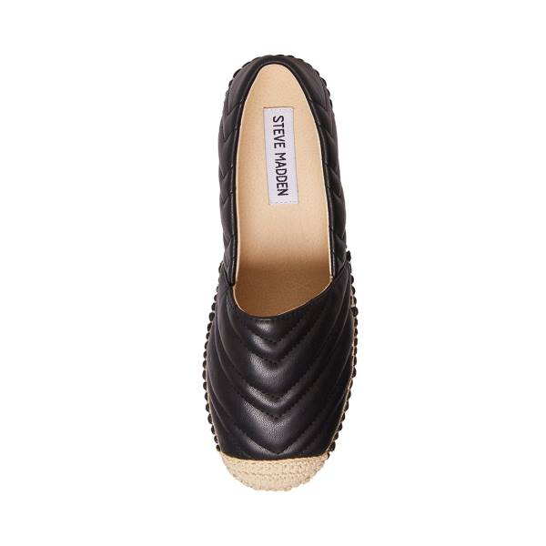 Steve Madden Winnow Platta Skor Dam Svarta | SM-142NX