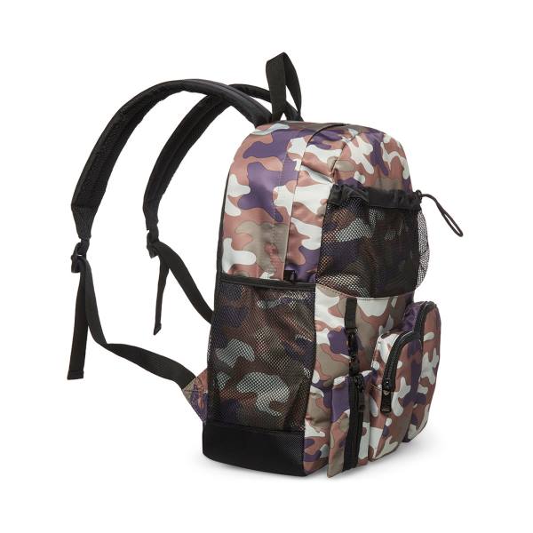 Steve Madden With Clipp-off Pouch Camo Ryggsäck Dam Svarta | SM-045AW