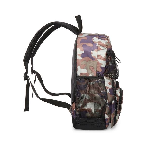 Steve Madden With Clipp-off Pouch Camo Ryggsäck Dam Svarta | SM-045AW