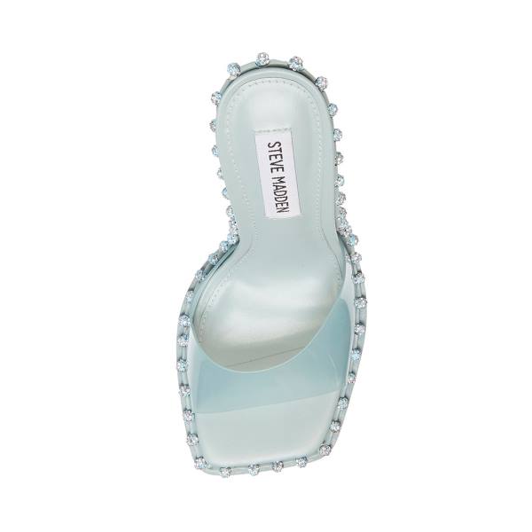 Steve Madden Zabrina Mint Heel Högklackade Skor Dam Mintgröna Gröna | SM-872MN