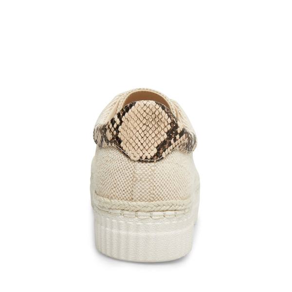 Steve Madden Zelena Tan Sneakers Dam Bruna | SM-052HQ