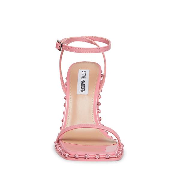 Steve Madden Zelle Heel Högklackade Skor Dam Rosa | SM-573WK