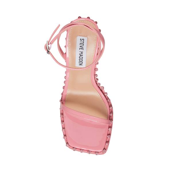 Steve Madden Zelle Heel Högklackade Skor Dam Rosa | SM-573WK