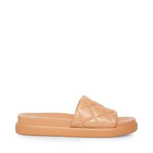 Steve Madden Abell Tan Sandaler Dam Bruna | SM-352RS