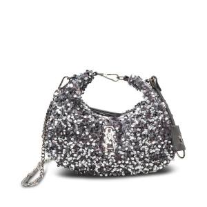 Steve Madden Bbrenda Sequins Crossbody Väska Dam Silver | SM-582ZT