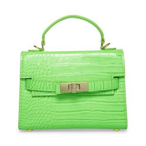 Steve Madden Bdignify Crocodile Crossbody Väska Dam Ljusgröna | SM-187IV