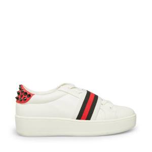 Steve Madden Becks Sneakers Dam Vita Olika Färger | SM-615LP