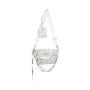 Steve Madden Bmaximas Crossbody Väska Dam Vita Silver | SM-638YS