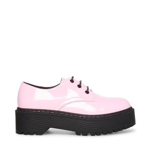 Steve Madden Brenton Lack Loafers Dam Rosa | SM-918BF