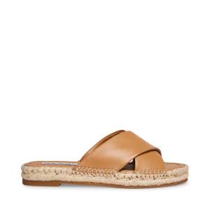 Steve Madden Brienna Tan Läder Sandaler Dam Bruna | SM-538HI