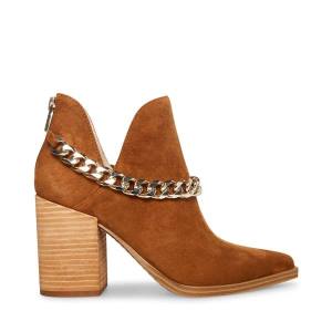 Steve Madden Cedar-c Chestnut Mocka Kängor Dam Bruna | SM-659BC