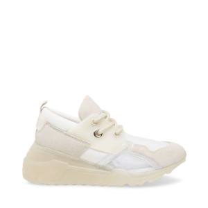 Steve Madden Cliff Sneakers Dam Vita Olika Färger | SM-978JX