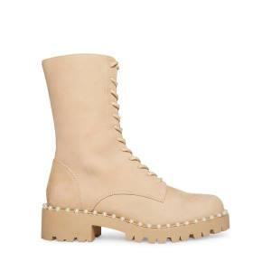 Steve Madden Conrad Bone Nubuck Kängor Dam Beige | SM-594MF