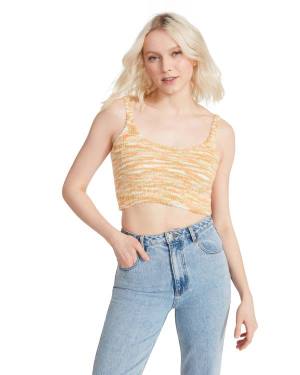 Steve Madden Cozy Knit Tank Blast Dam Orange | SM-831VU