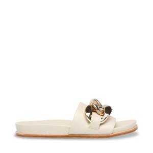 Steve Madden Delay Bone Sandaler Dam Beige | SM-630CS