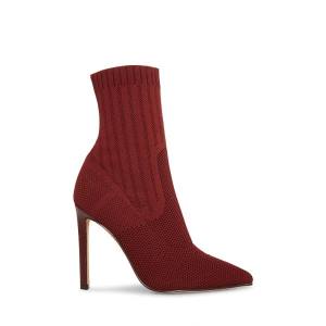 Steve Madden Discreet Burgundy Kängor Dam Vinröda | SM-791AQ