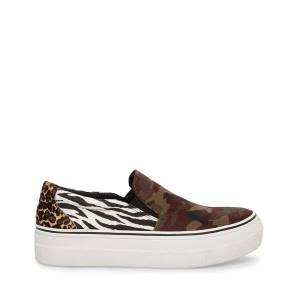 Steve Madden Getaway Camo Sneakers Dam Camo Olika Färger | SM-685RF