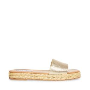 Steve Madden Gloriana Sandaler Dam Guld | SM-789YZ