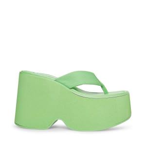 Steve Madden Gwen Sandaler Dam Gröna | SM-087TS