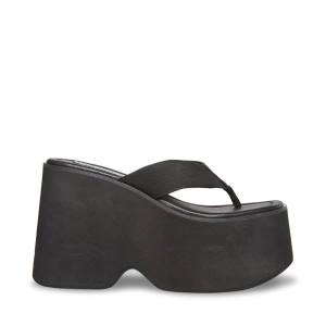 Steve Madden Gwen Sandaler Dam Svarta | SM-264HZ