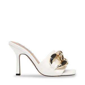 Steve Madden Jamilla Heel Högklackade Skor Dam Vita | SM-539DG