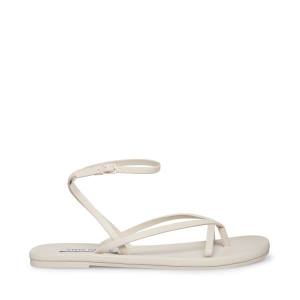 Steve Madden Juno Bone Sandaler Dam Beige | SM-486QS