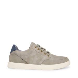 Steve Madden Karos Denim Sneakers Herr Blå Olika Färger | SM-208HC