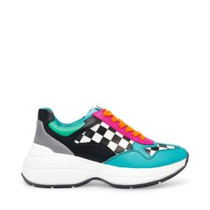 Steve Madden Leader Bright Sneakers Dam Ljusolika Färger | SM-104HG