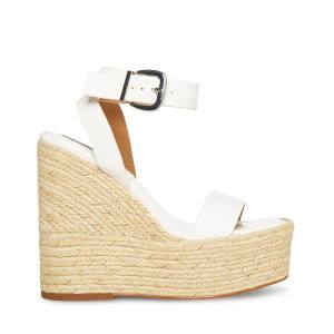 Steve Madden Mallandra Lack Sandaler Dam Vita | SM-796HA