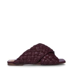 Steve Madden Marina Burgundy Sandaler Dam Vinröda | SM-548NM