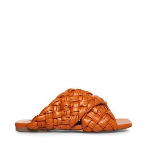 Steve Madden Marina Burnt Sandaler Dam Orange | SM-403CF