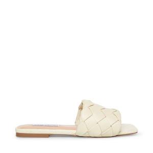 Steve Madden Martine Bone Sandaler Dam Beige | SM-371TO