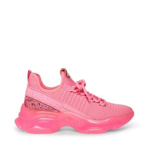 Steve Madden Maxima Sneakers Dam Rosa | SM-840AN