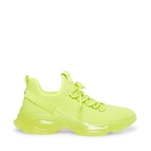 Steve Madden Maxxximo Lime Sneakers Herr Ljusgröna | SM-731JA