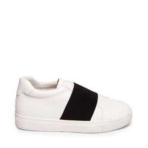 Steve Madden Sand Sneakers Dam Vita Svarta | SM-389RM