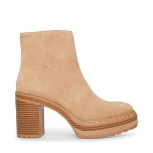 Steve Madden Shaniya Sand Mocka Kängor Dam Bruna | SM-916JM