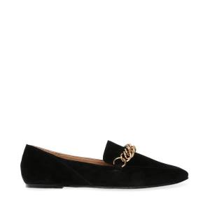 Steve Madden Soprano Mocka Platta Skor Dam Svarta | SM-268XT