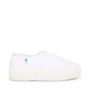 Steve Madden Stream Fabric Sneakers Dam Vita | SM-251WH