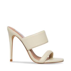 Steve Madden Swan Bone Heel Högklackade Skor Dam Beige | SM-970GK