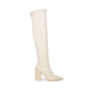 Steve Madden Tanzee Bone Stövlar Dam Beige | SM-843IL