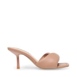 Steve Madden Thai Tan Läder Heel Högklackade Skor Dam Bruna | SM-913LB