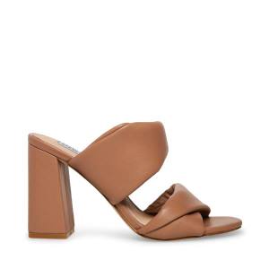 Steve Madden Trisha Mocha Heel Högklackade Skor Dam Beige | SM-180AX