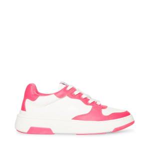 Steve Madden Tristina Fuschia Sneakers Dam Vita | SM-470VS